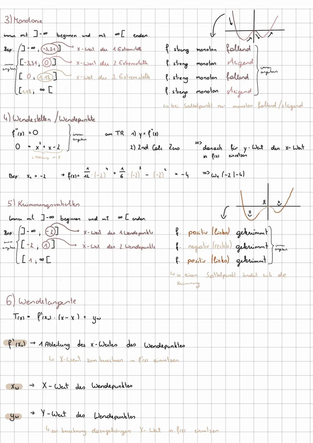 Eigenschaften
Form
# POLYNOMFUNKTIONEN
$f(x) = a_n x^n + a_{n-1} x^{n-1} + ... + a_2 x^2 + a_1 x + a_0$ es gilt $a_0, a_1, ..., a_n \in R$

