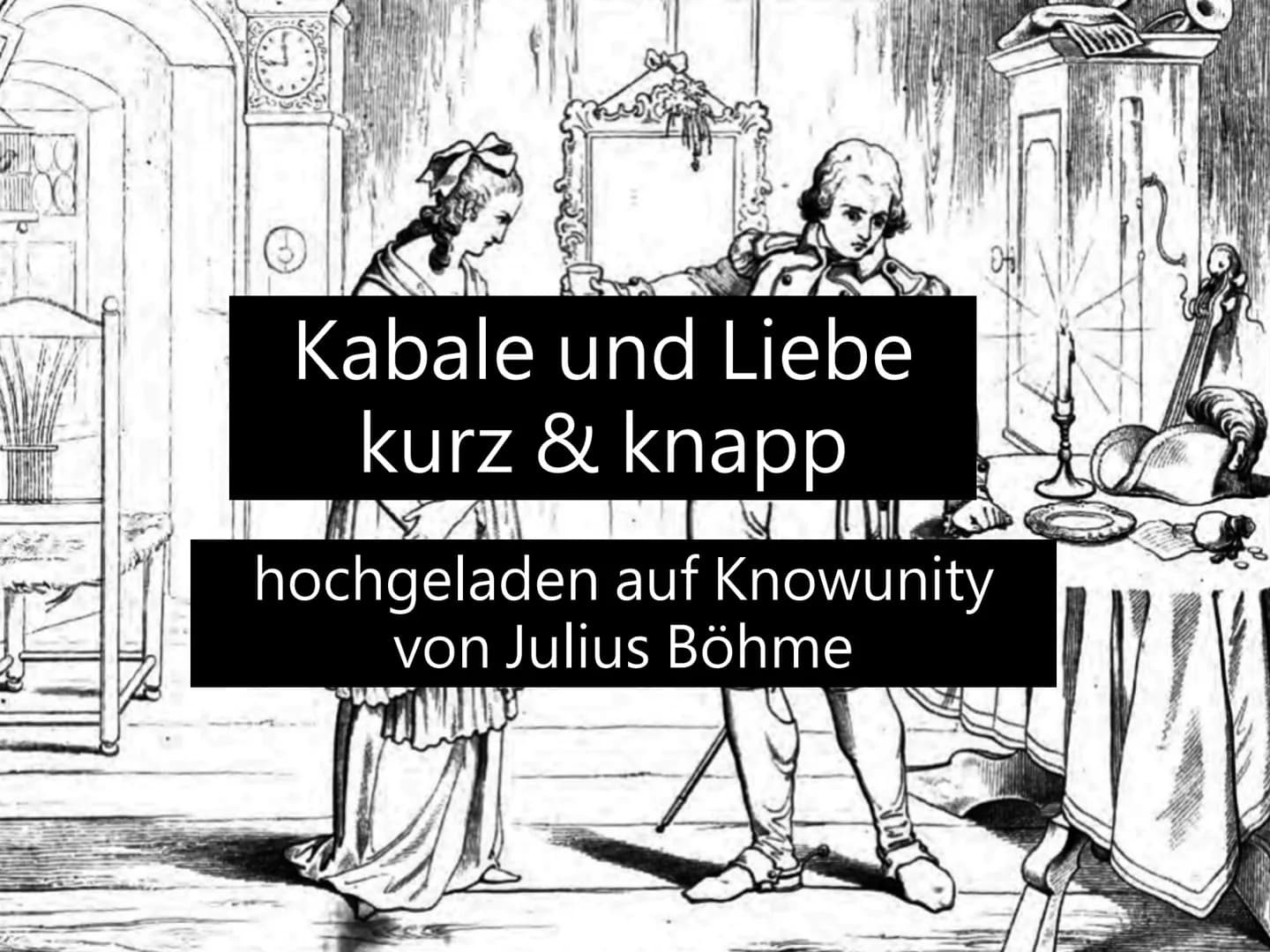 Kabale und Liebe
kurz & knapp
Of
hochgeladen auf Knowunity
von Julius Böhme Kabale und Liebe kurz & knapp
Da zahlreiche Zusammenfassungen de