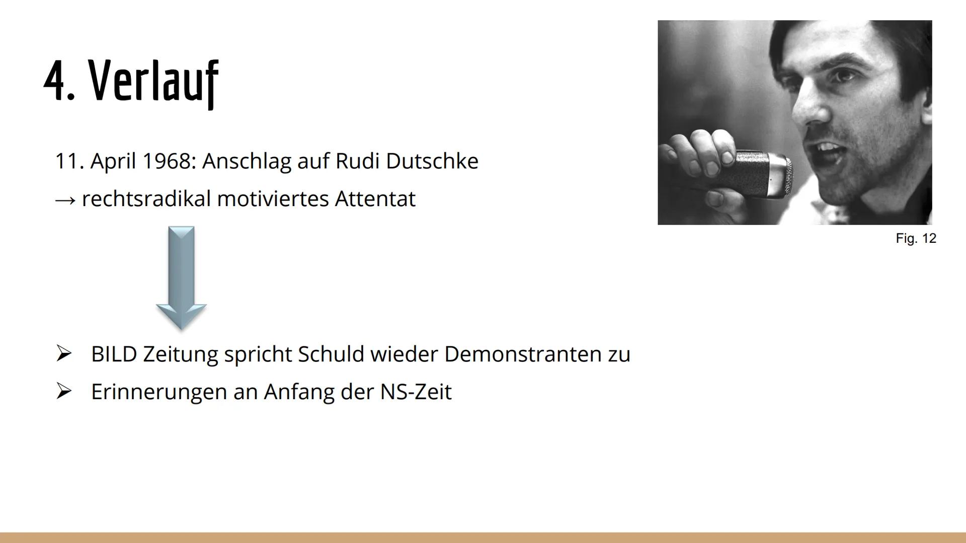 7. Februar 2019
..., K2
Geschichte
Herr ...
1. Was ist die 68er Bewegung?
Deutsche Studentenbewegung Ende der 60er Jahre → Wortführer: Rudi 