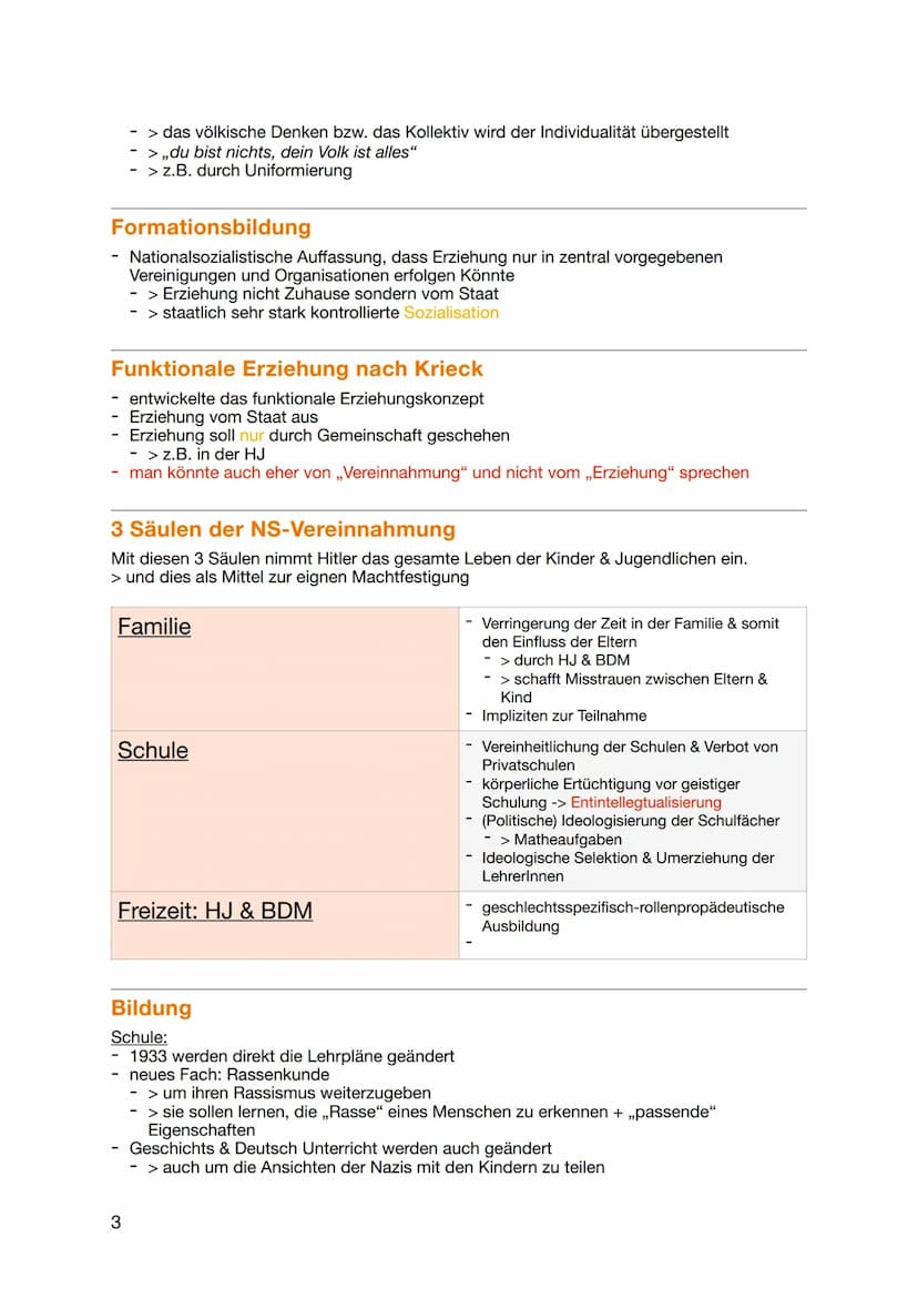 Pädagogik Abitur 2023
NS-
Erziehung
HJ & BDM Pädagogik Abitur 2023
NS-Erziehung
,,Wer aus der Geschichte nicht. Lernt, ist dazu verurteilt s