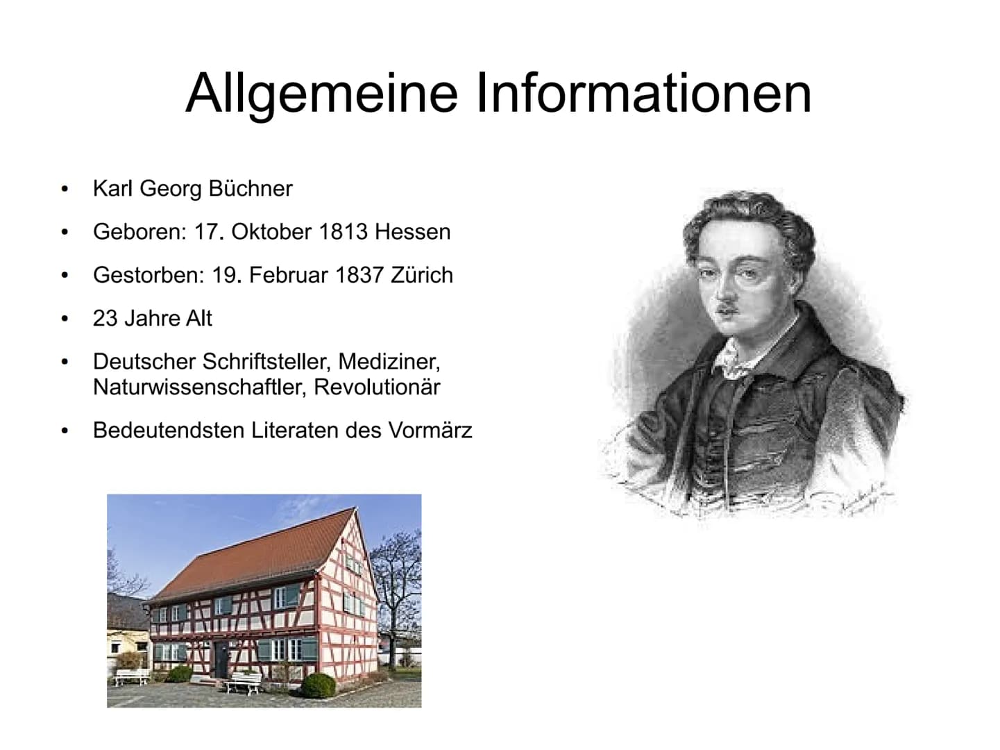 Jugend- und Studienzeit Büchners
Georg Büchner
Woyzeck
HOFEN
20 DDR
SCE
M8
PARA
Rond
18
GEORG BÜHNER
Georg
Büchner
Dantons
Tod
Ein Drama
Ung