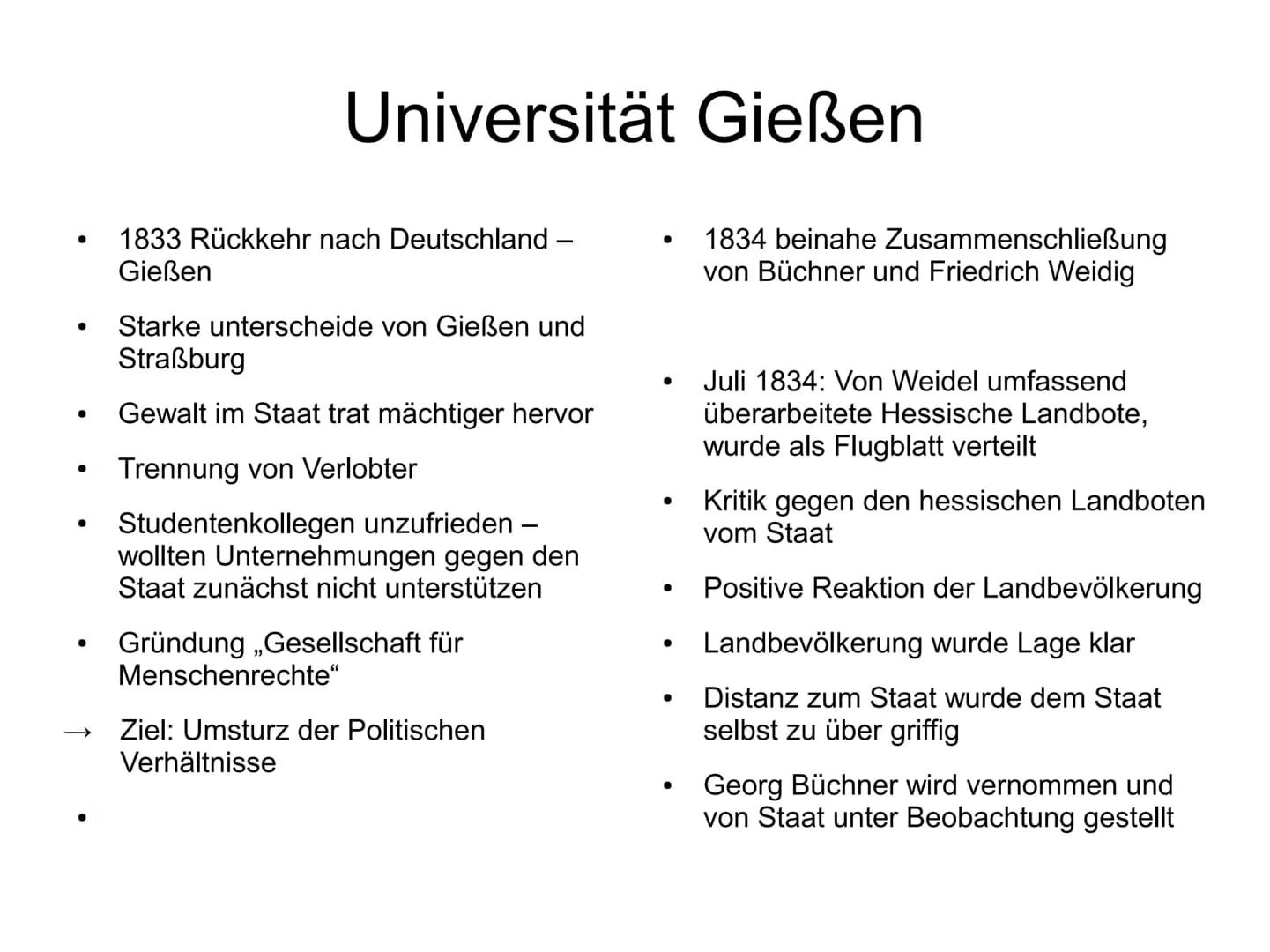 Jugend- und Studienzeit Büchners
Georg Büchner
Woyzeck
HOFEN
20 DDR
SCE
M8
PARA
Rond
18
GEORG BÜHNER
Georg
Büchner
Dantons
Tod
Ein Drama
Ung