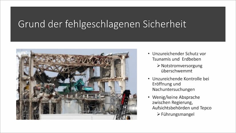 Die Nuklearkatastrophe von
Fukushima und die Sicherheit eines
Kraftwerkes
Maria Parotsidi und Johanna Ritter Inhalt der Präsentation
Osaka
J
