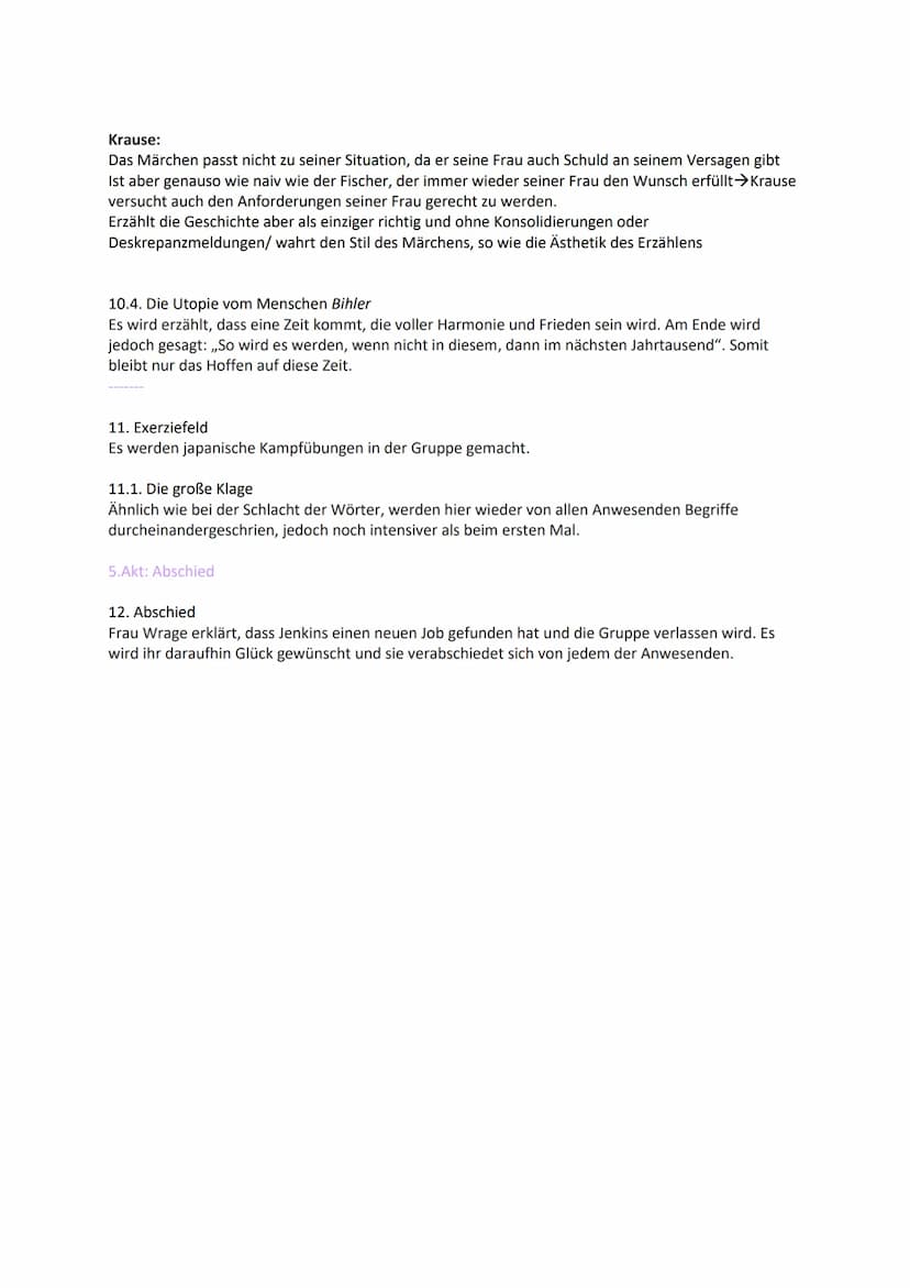 TOP DOGS
HANDLUNGSORT: Outplacementcenter.
-> ein Outplacementcenter ist eine Chance für gekündigte Topmanager wieder zurück in ihr
Berufsle