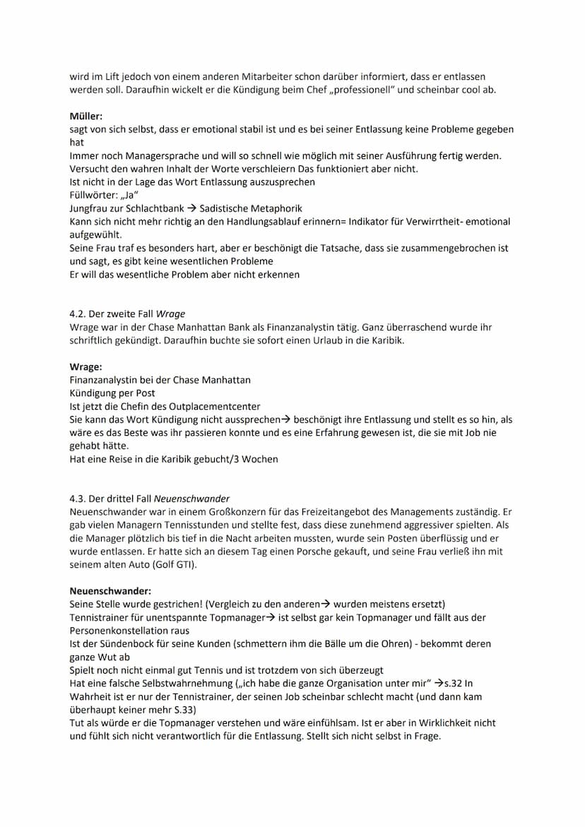 TOP DOGS
HANDLUNGSORT: Outplacementcenter.
-> ein Outplacementcenter ist eine Chance für gekündigte Topmanager wieder zurück in ihr
Berufsle