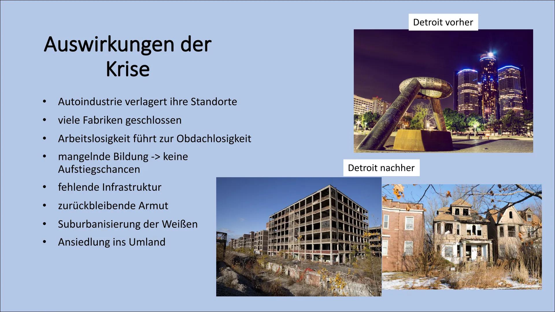 Detroit
The shrinking citiy
HURI
TUTKI Inhalt
●
• Definition Shrinking City
• Lokalisation Detroit
●
Basis Informationen
Auf- und Abstieg De