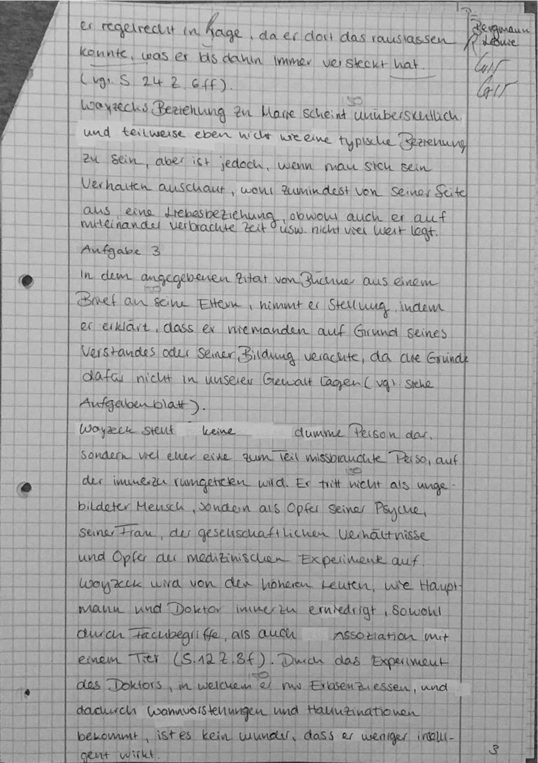 *Friedrich
Johann
Franz
Deutsch klausur
Aufgabe
Buchners Dramen fragment "Woyzeck", aus dem Jahr 1879.
handelt
von einem jungen Mann namens 