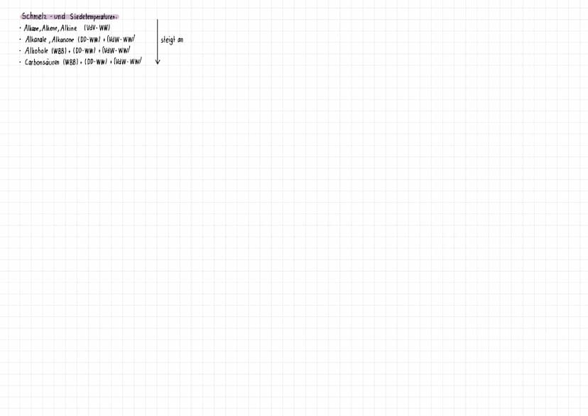Stoffklasse
funktionelle Gruppe
Endung
allg. Summenformel
Priorität
Alkane
HH
H-C-C-H
HH
Einfach Bindung
- an
CnH2nt
7
Alkene
H
H
X-<
H
H
- 