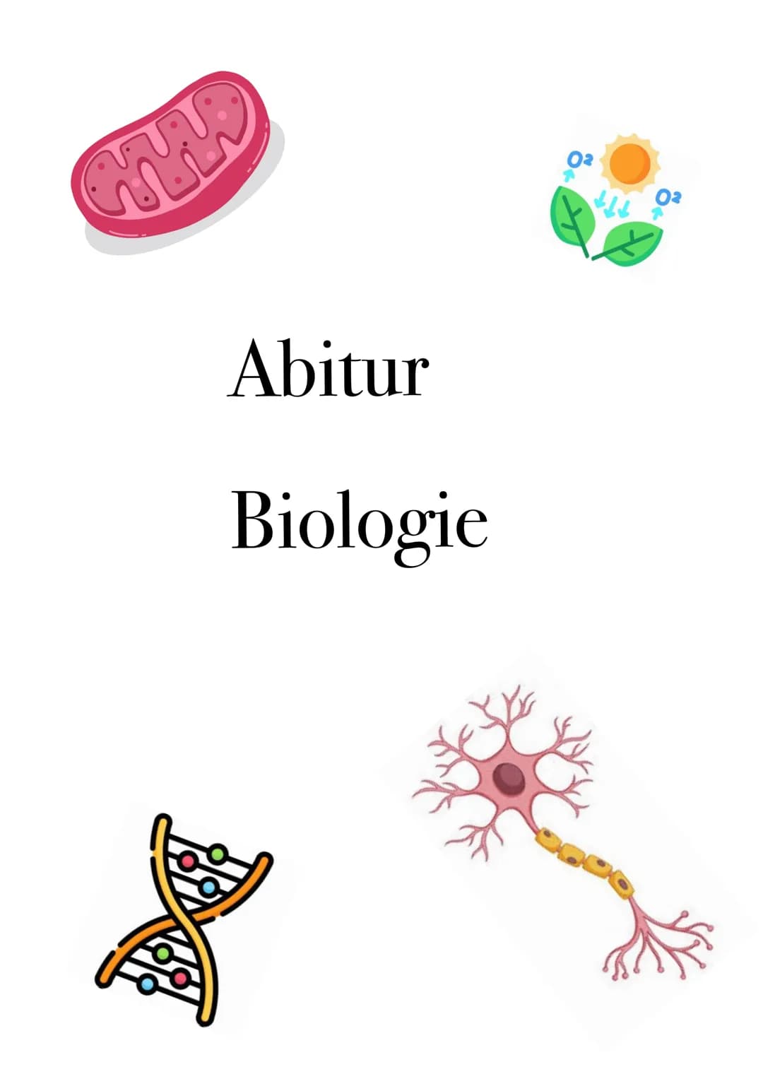 Abitur
Biologie
0² Von der DNA zum Protein
Aufbau der DNA
Desoxyribonukleinsäure (DNS)
Träger der Erbinformation
enthält Informationen einer