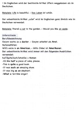 Know Grammar card - the definite and the indefinite article thumbnail