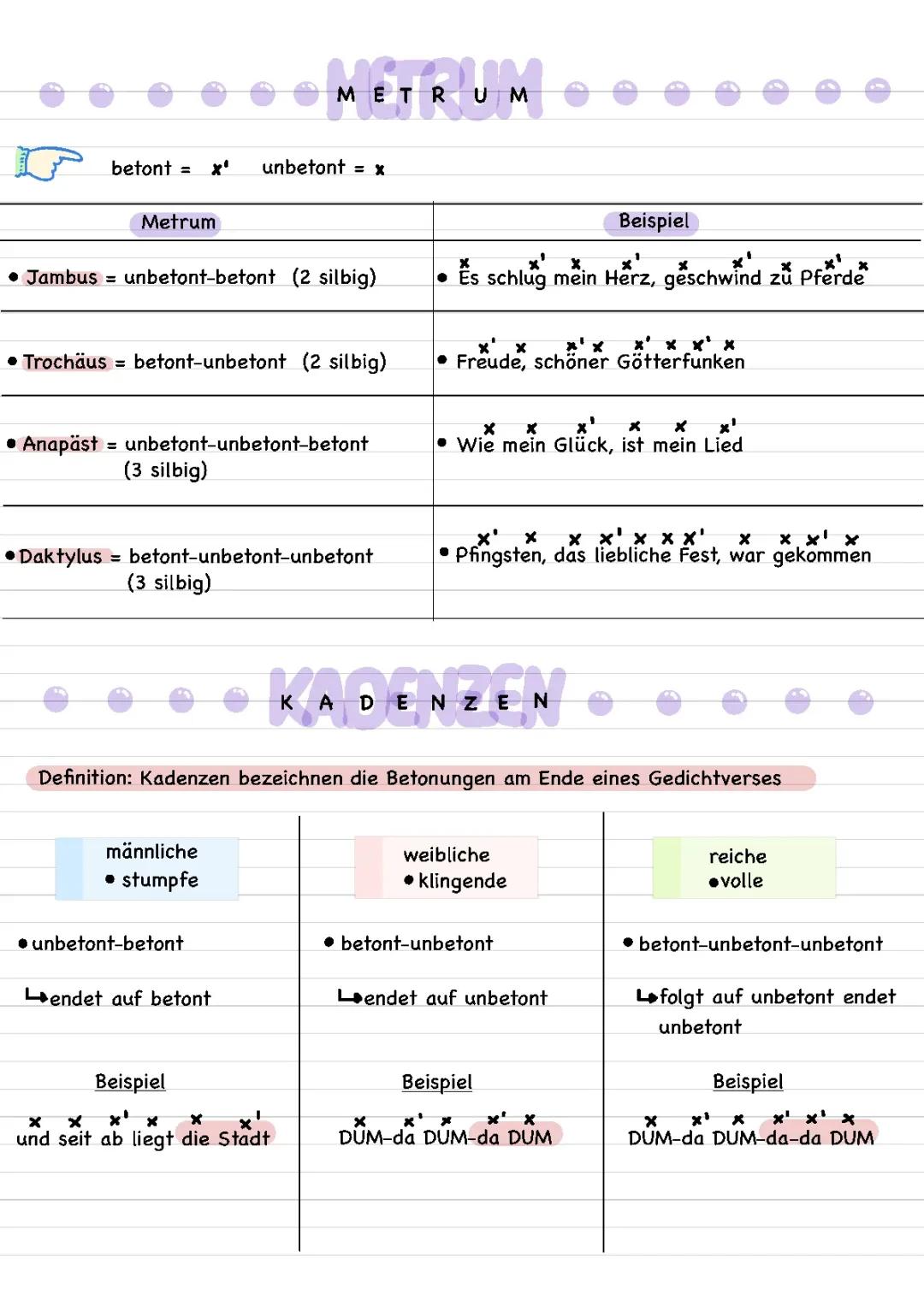 Gedichtsanalyse 