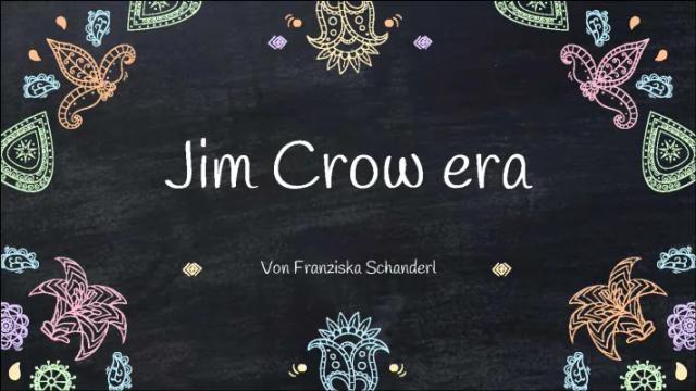 Know Jim Crow era thumbnail