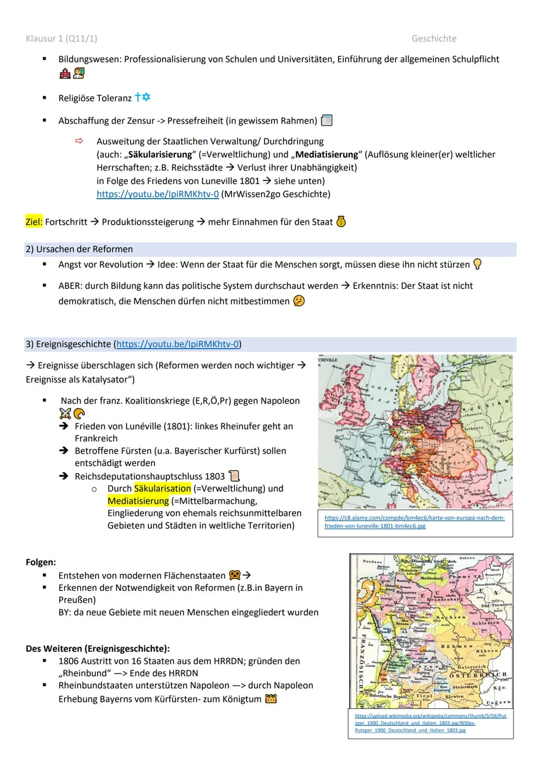 Klausur 1 (Q11/1)
Geschichte Klausur Q11/1 Zusammenfassung
1.
Leben in der Ständegesellschaft.
1.1 Kennzeichen der Ständegesellschaft:.
1.2
