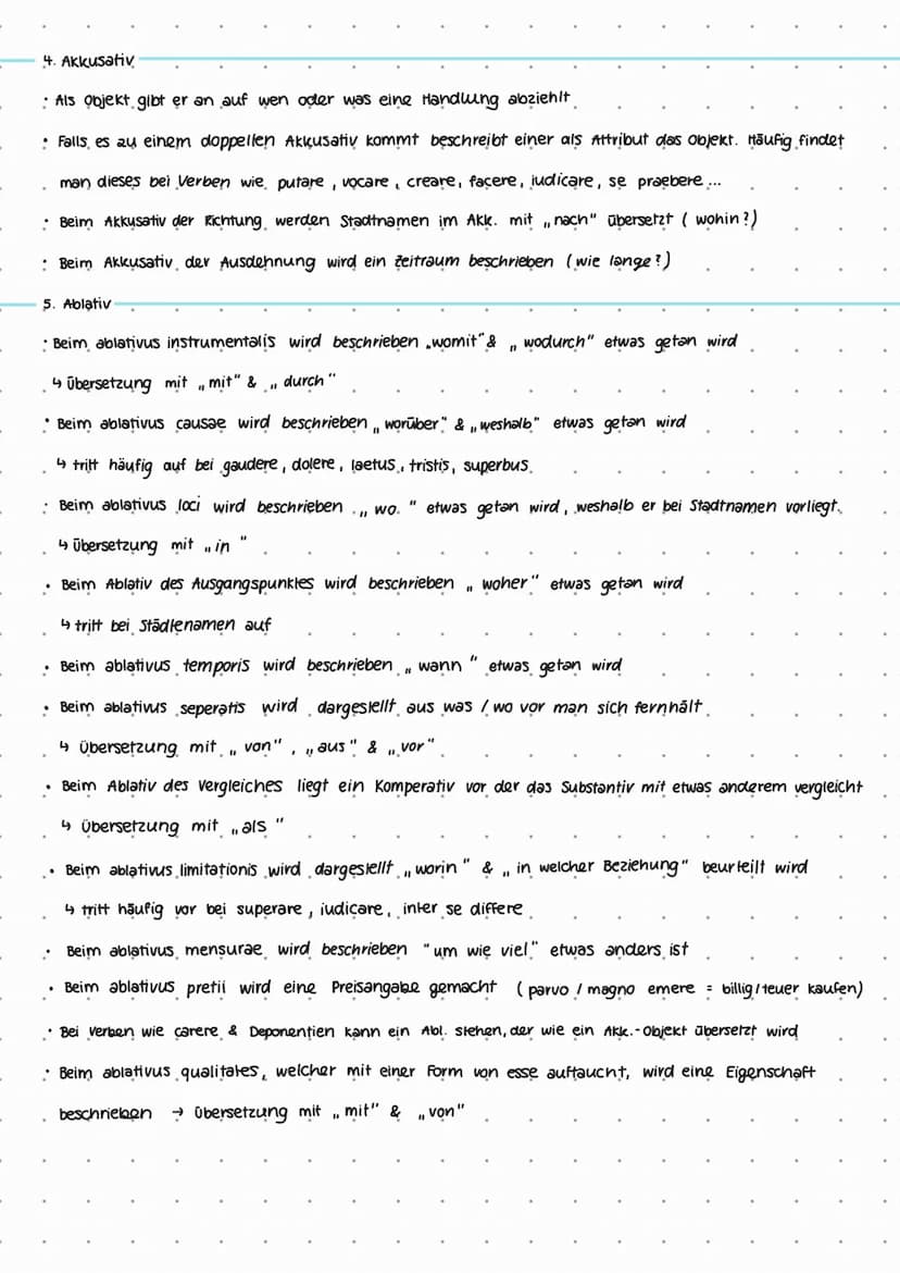 DEKLINATIONEN
Substantive
Singular
Nom. domin-us
Gen. domin-i
Dat. domin-o
Akk domin-um
Abl. domin- o
Singular
Nom. templ-um
Gen. templ-i
Da
