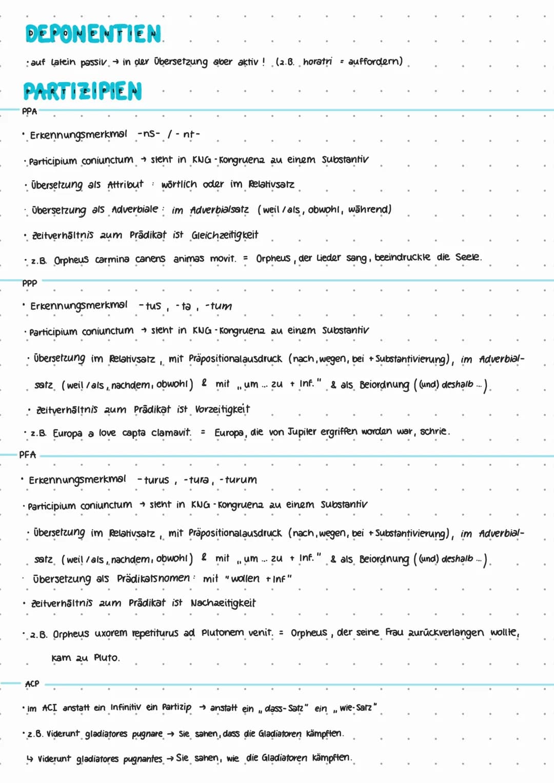 DEKLINATIONEN
Substantive
Singular
Nom. domin-us
Gen. domin-i
Dat. domin-o
Akk domin-um
Abl. domin- o
Singular
Nom. templ-um
Gen. templ-i
Da