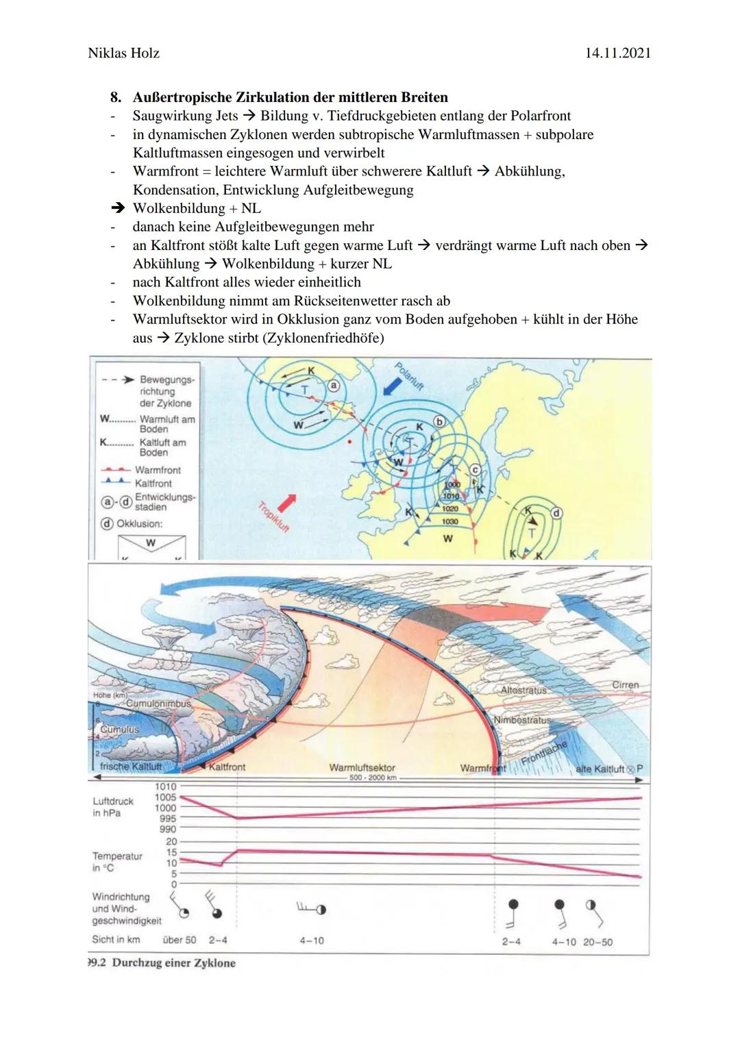 Niklas Holz

Atmosphärische Zirkulation

14.11.2021

1. Großräumige Luftbewegungen, ihre Entstehung und Auswirkungen
- Luft an Äquator erwär