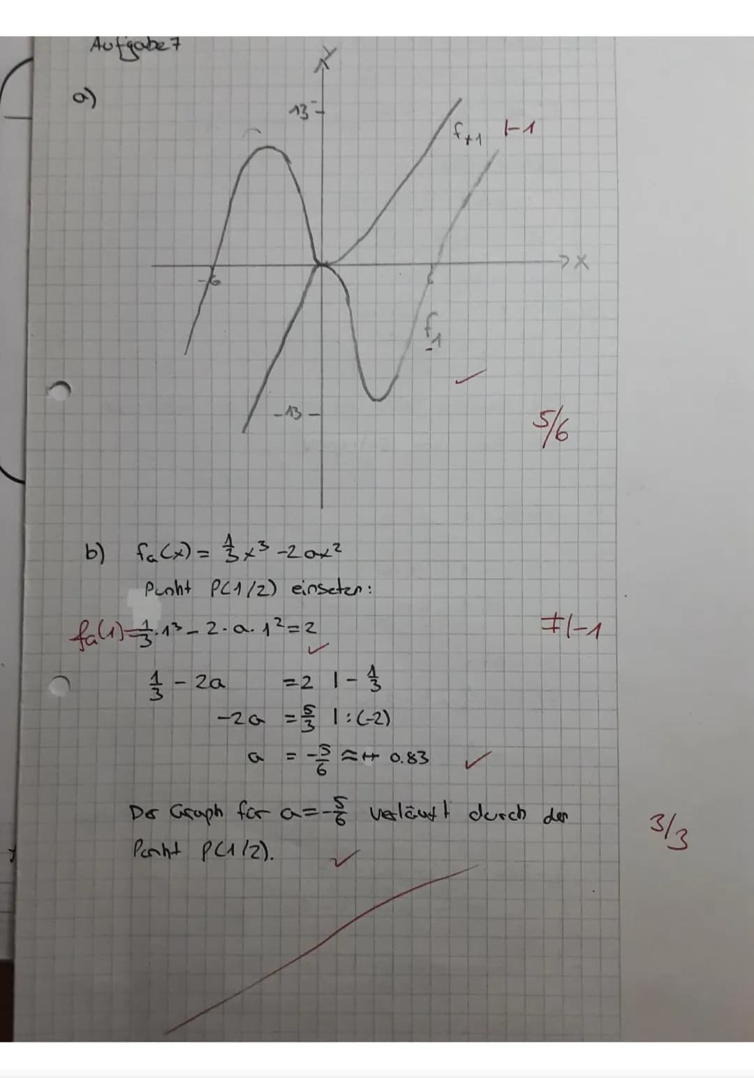 Hilfsmittelfreier-Teil
maximale Bearbeitungsdauer 45 Minuten
Aufgabe 1)
Gegeben ist die Funktion f(x)=x³-9x²+24x-15
a) Gib die erste und zwe