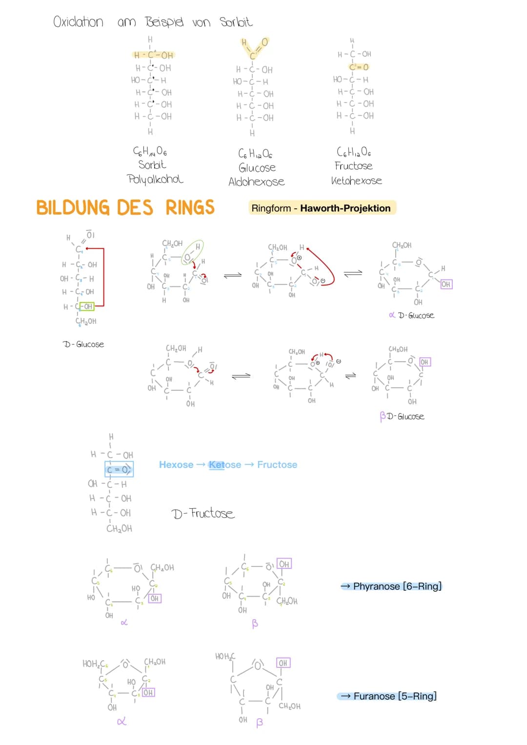 KOHLENHYDRATE
SPIEGELBILDISOMERE UND OPTISCHE AKTIVITÄT
Diese Art von Isomere bezeichnet man als Enantiomere oder
Spiegelbildisomere. Dabei 