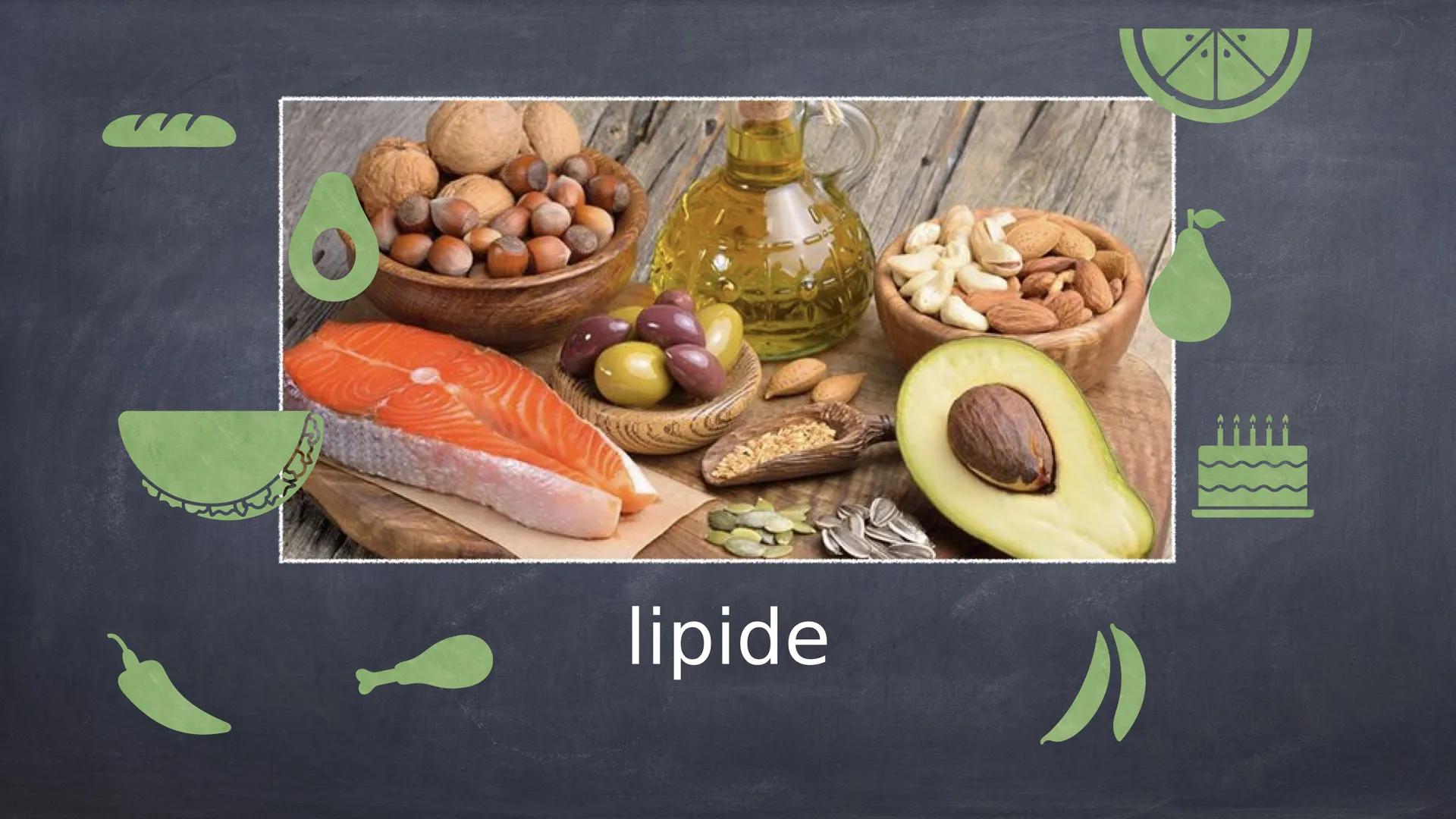 lipide Was sind Lipide?
Lipide sind in der Natur
vorkommende chemische
Verbindungen.
Lipide sind hydrophob und nicht in
Wasser löslich.
• Li