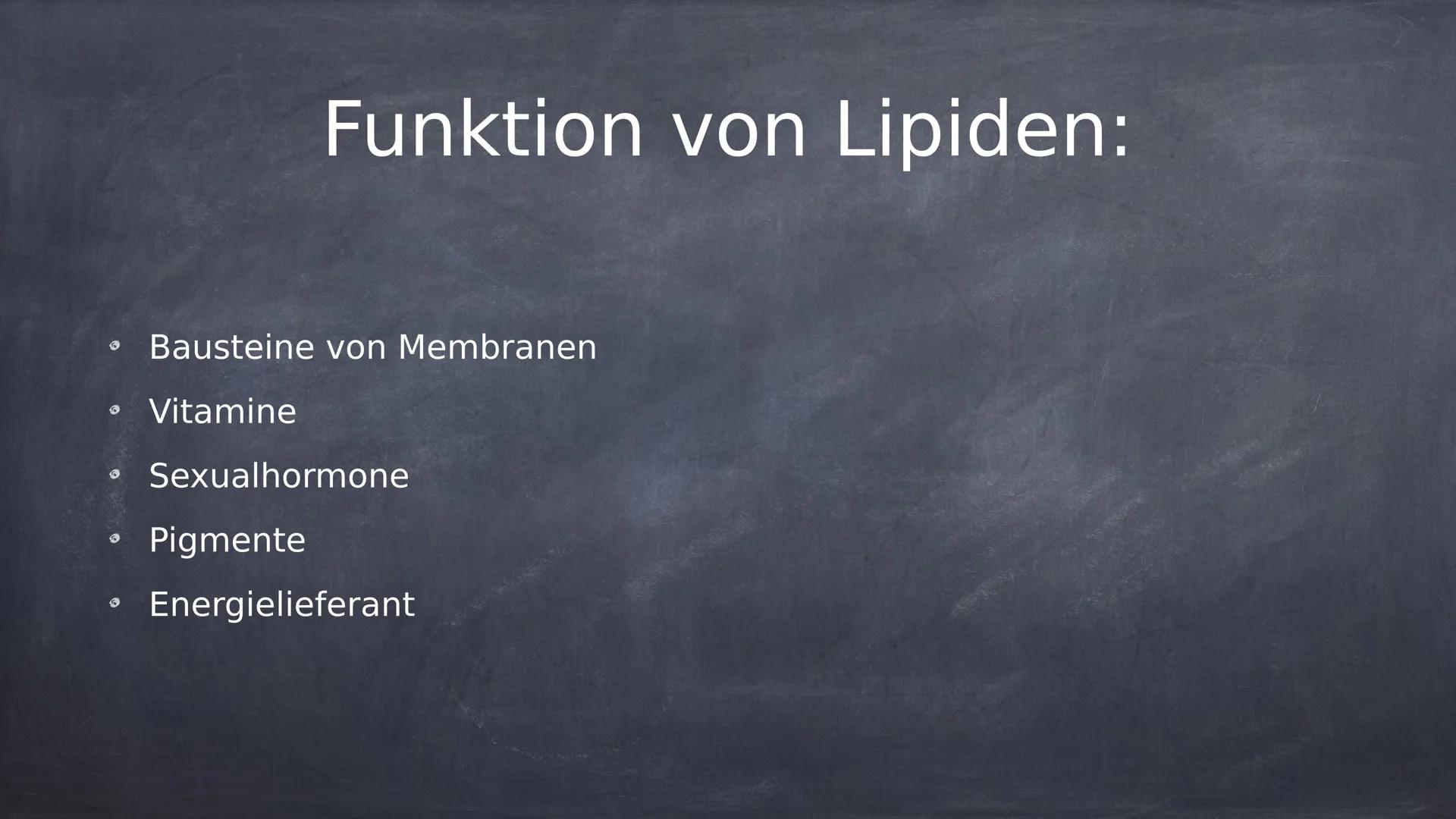 lipide Was sind Lipide?
Lipide sind in der Natur
vorkommende chemische
Verbindungen.
Lipide sind hydrophob und nicht in
Wasser löslich.
• Li