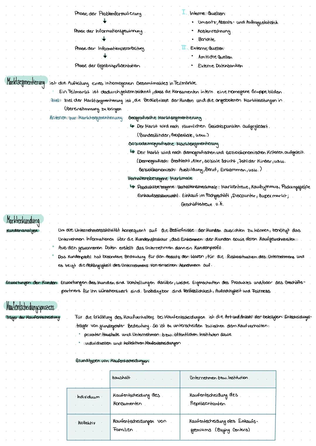 # Marketing

Marketing ist eine Konzepkon, bei der alle Aktivitäten eines Unternehmens konsequent auf die Erfüllung der
Hundenbedürfnisse au