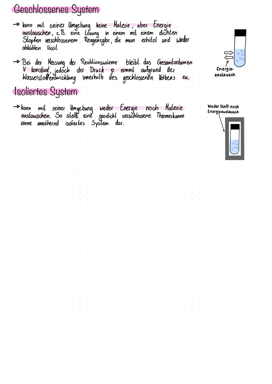 Energieumsatz und Energiediagramm
→Bei chemischen Reaktionen werden Bindungen zwischen Atomen geknüpft oder gelöst
↳ Bei der Ausbildung neue