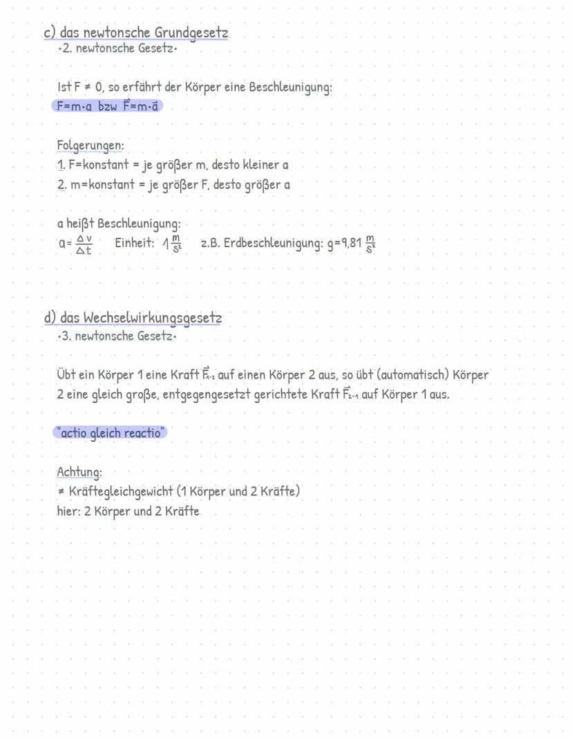 II. die Mechanik Newtons
1. die newtonsche Gesetze
a) der Kraftbegriff.
Messen mit z.B
Kraftmesser
Beispiele: Gewichtskraft,
Magnetkraft, el