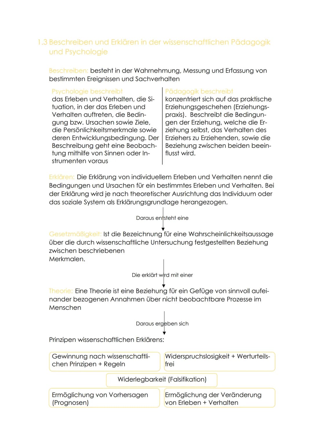Pädagogik/Psychologie
Band 1
Lernbereich 1: Wesenszüge wissenschaftlicher Pädagogik + Psy-
chologie begreifen
1. Grundfrage der Pädagogik + 