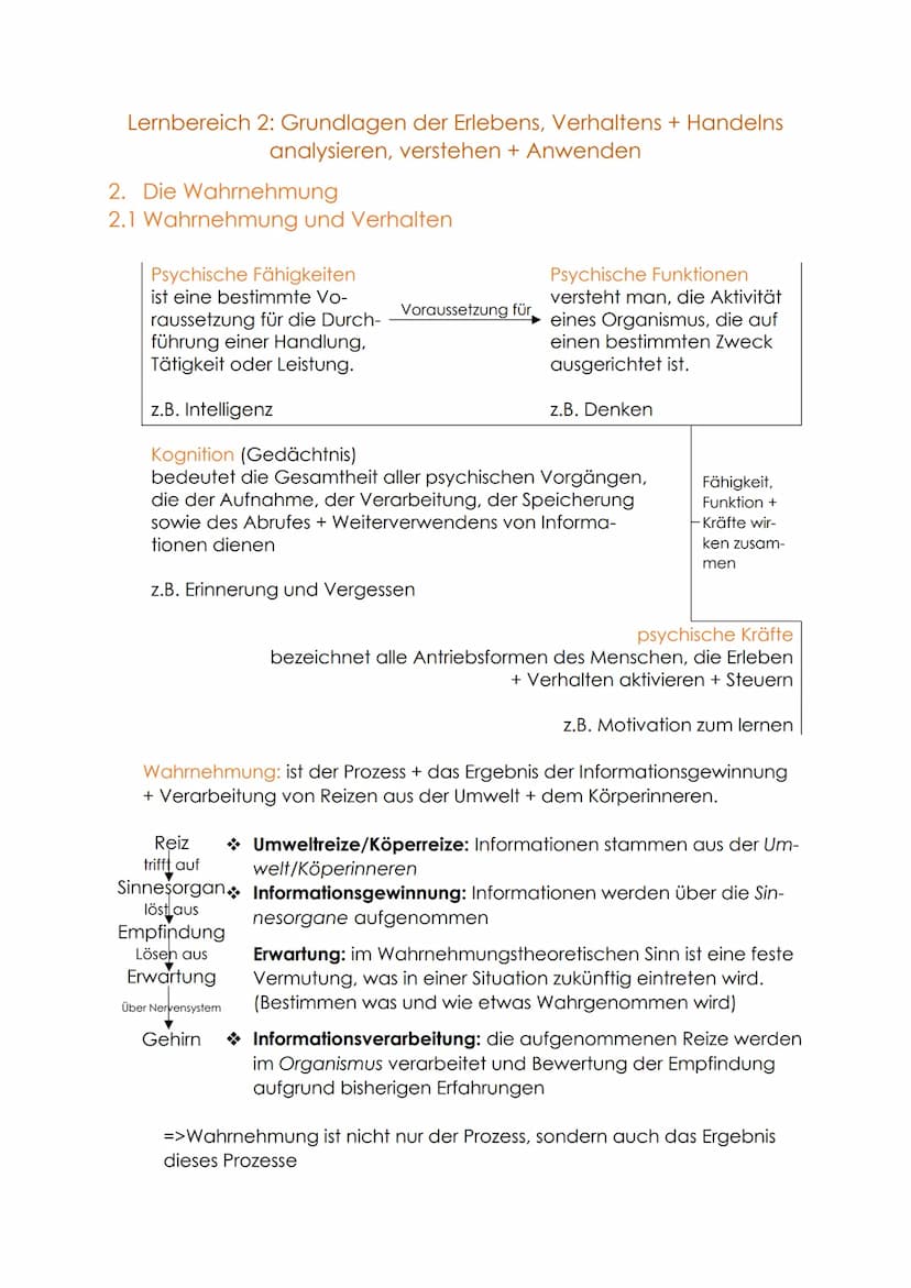 Pädagogik/Psychologie
Band 1
Lernbereich 1: Wesenszüge wissenschaftlicher Pädagogik + Psy-
chologie begreifen
1. Grundfrage der Pädagogik + 