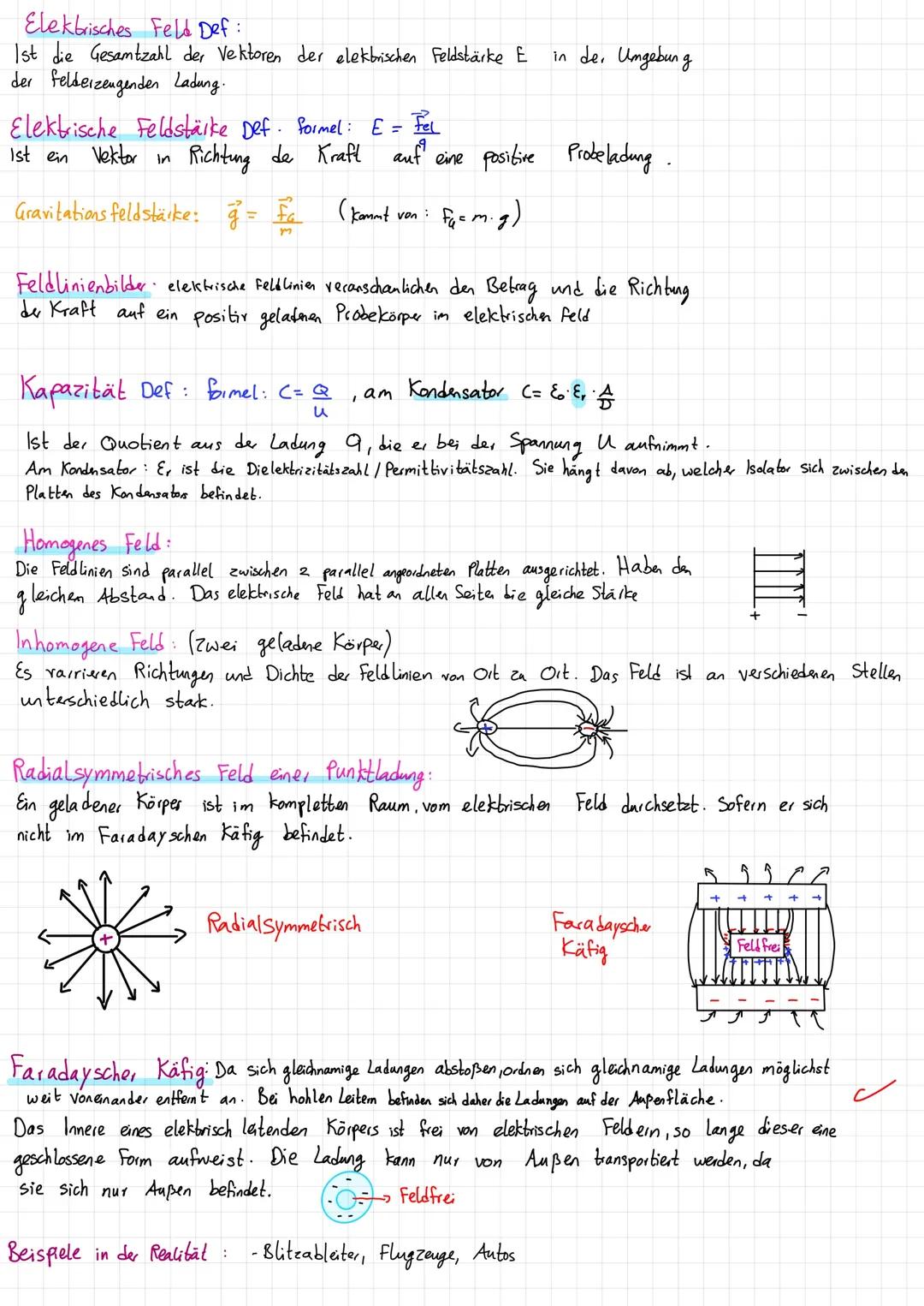 Alles über Elektrische Felder, Induktion und Faradaysche Käfige leicht erklärt!