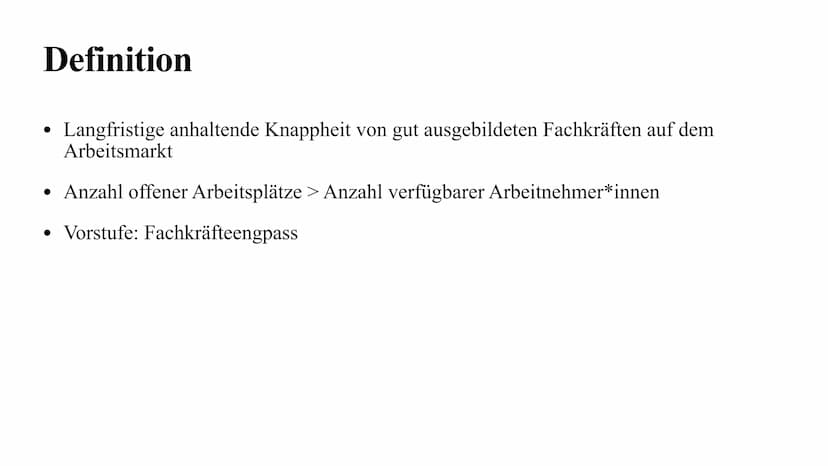 Fachkräftemangel
SoWi ZK, Q2, Schuljahr 22/23
WIESO FÜHLE
ICH MICH SO,
SCHLAPP HERR
DOKTOR?
Wir suchen
dringend
Fachkräfte!
SIE HABEN
FACHKR