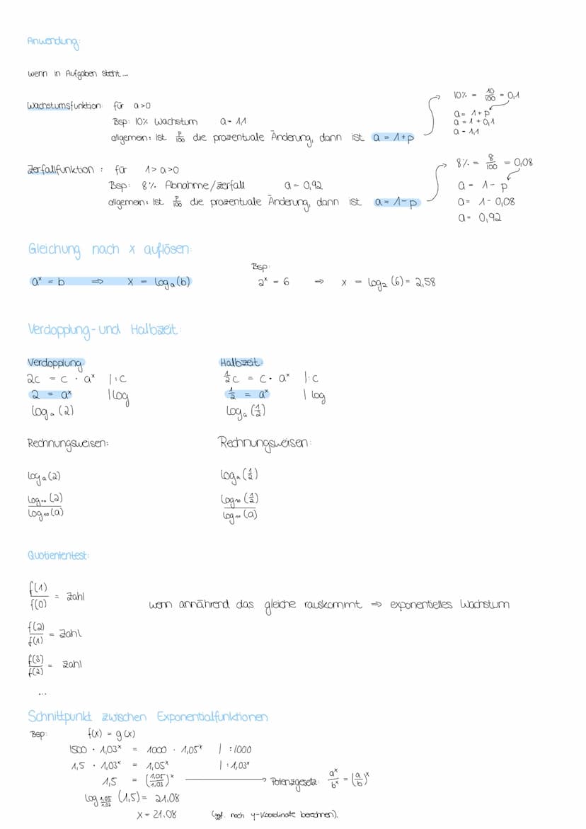 Themen:
Funktionsuntersuchung
•Rekonstruktion
•Exponentialfunktionen
FUNKTIONSUNTERSUCHUNG
Was kommt alles in eine Funktionsuntersuc
*f'(x),