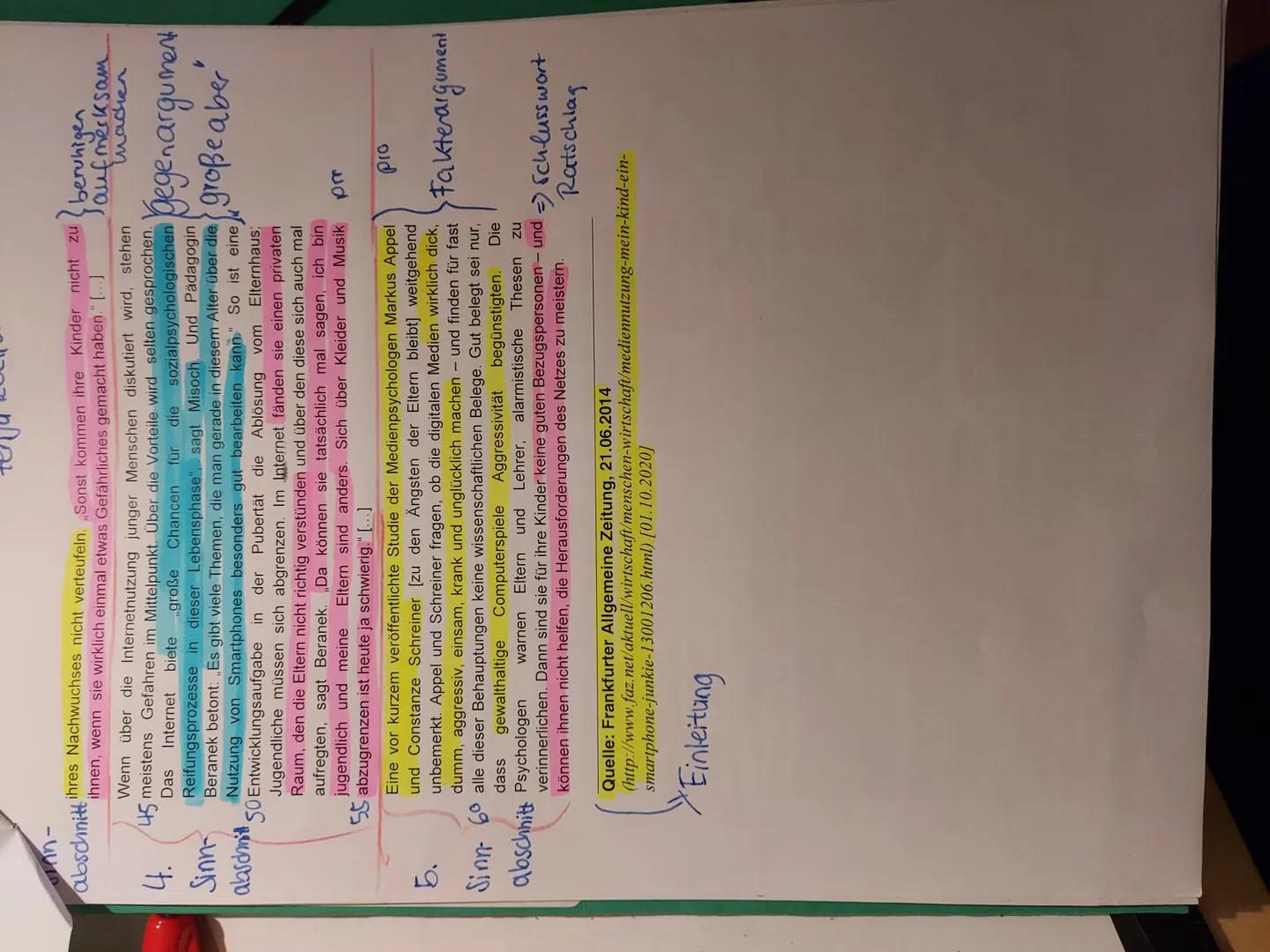 Name:
Fenja
Datum: 8.10.2020
●
●
Klasse: G11H
Aufgaben:
Mediennutzung
- Klausur 1
Einführungsphase
SAWinterbur -
Zeit: 135 Minuten
Hinweise: