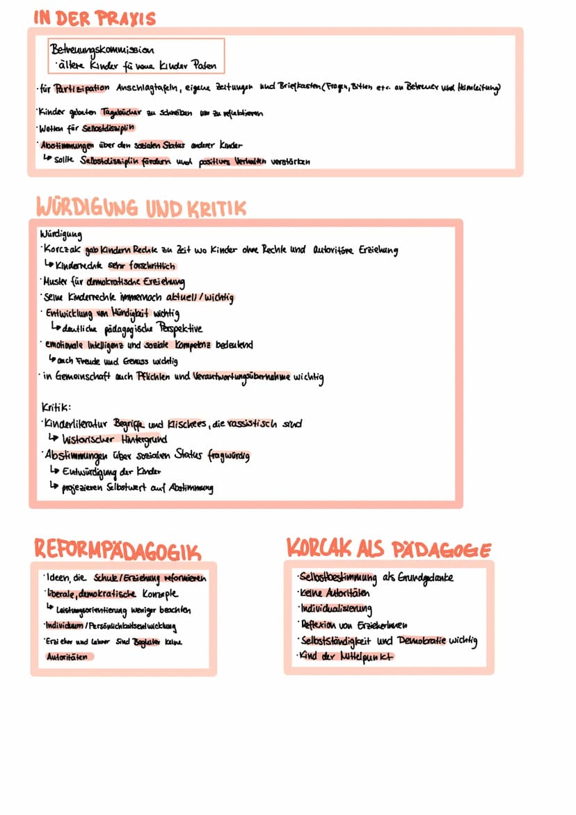IN DER PRAXIS
Betreuungskommission
ältere Kinder fü veue Kinder Paten
für Partizipation Anschlagtafeln, eigene Zeitungen und Briefkasten (Fr