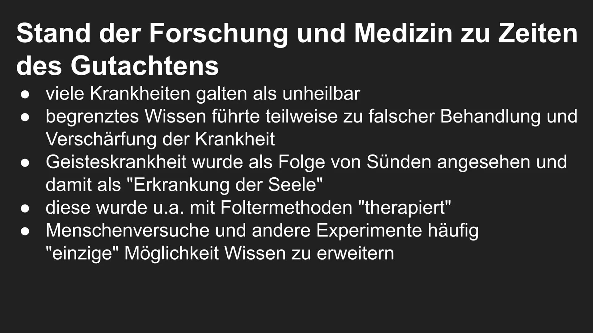 Der Woyzeck Fall
Stichwort: Clarus-Gutachten
●▬ Inhalt:
Der Verfasser des Gutachtens
Vorschungsstand der Medizin um 1830
Lebenslauf des hist