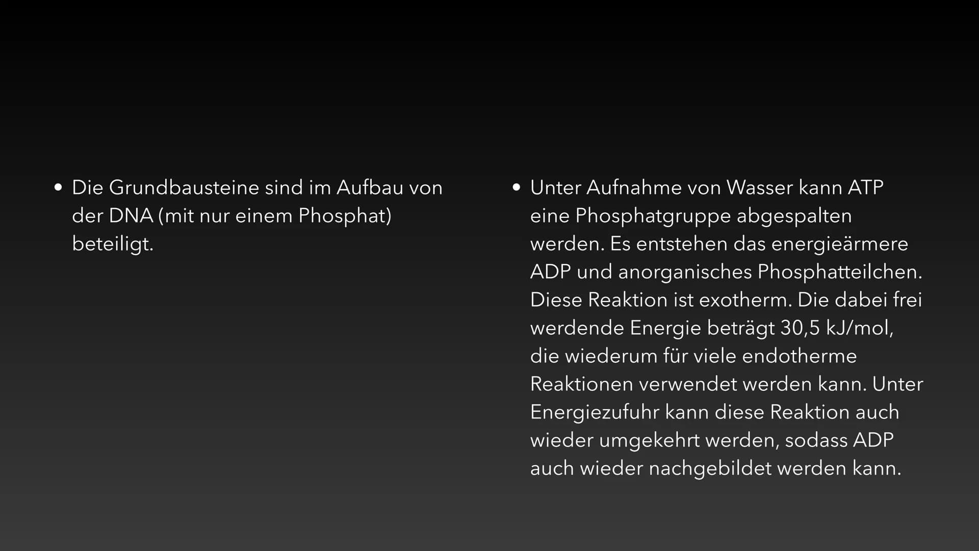 4
ATP-Die universelle
Energiewährung der Zelle Die Energie des Universums ist konstant, sie kann weder erzeugt noch vernichtet
werden - nur 
