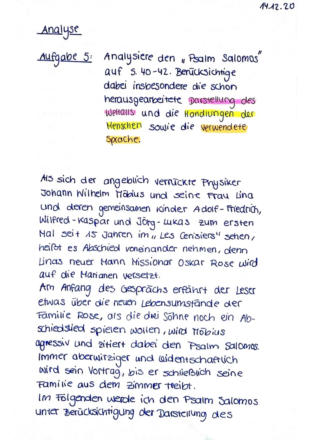 EF D | Enh
Die Physiker - Komödie oder Tragödie
Tragödie oder Komödie? Die Gattungsproblematik erörtern
Erläutert im Gruppengespräch, ob es 