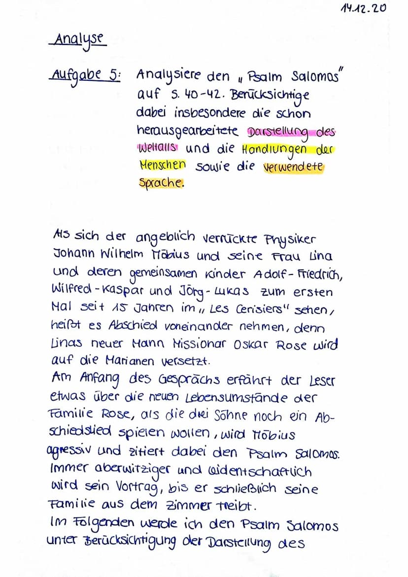 EF D | Enh
Die Physiker - Komödie oder Tragödie
Tragödie oder Komödie? Die Gattungsproblematik erörtern
Erläutert im Gruppengespräch, ob es 