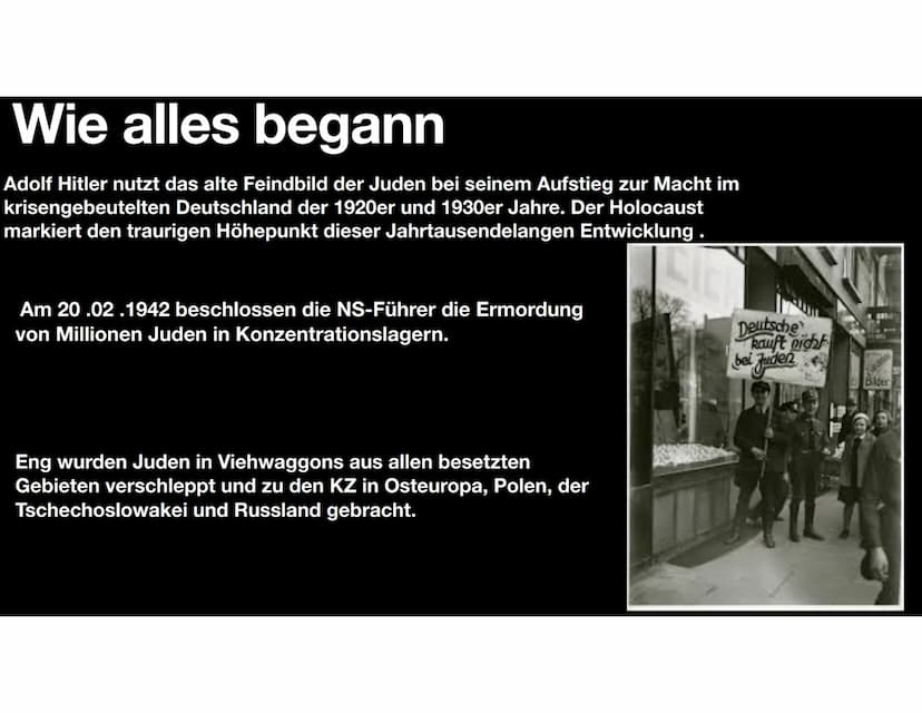 Massenmorde in
Vernichtungslagern - Holocaust
Judenverfolgung Gliederung
• Definition
Wie alles begann
• Die Nürnberger Gesetz
• Opfergruppe