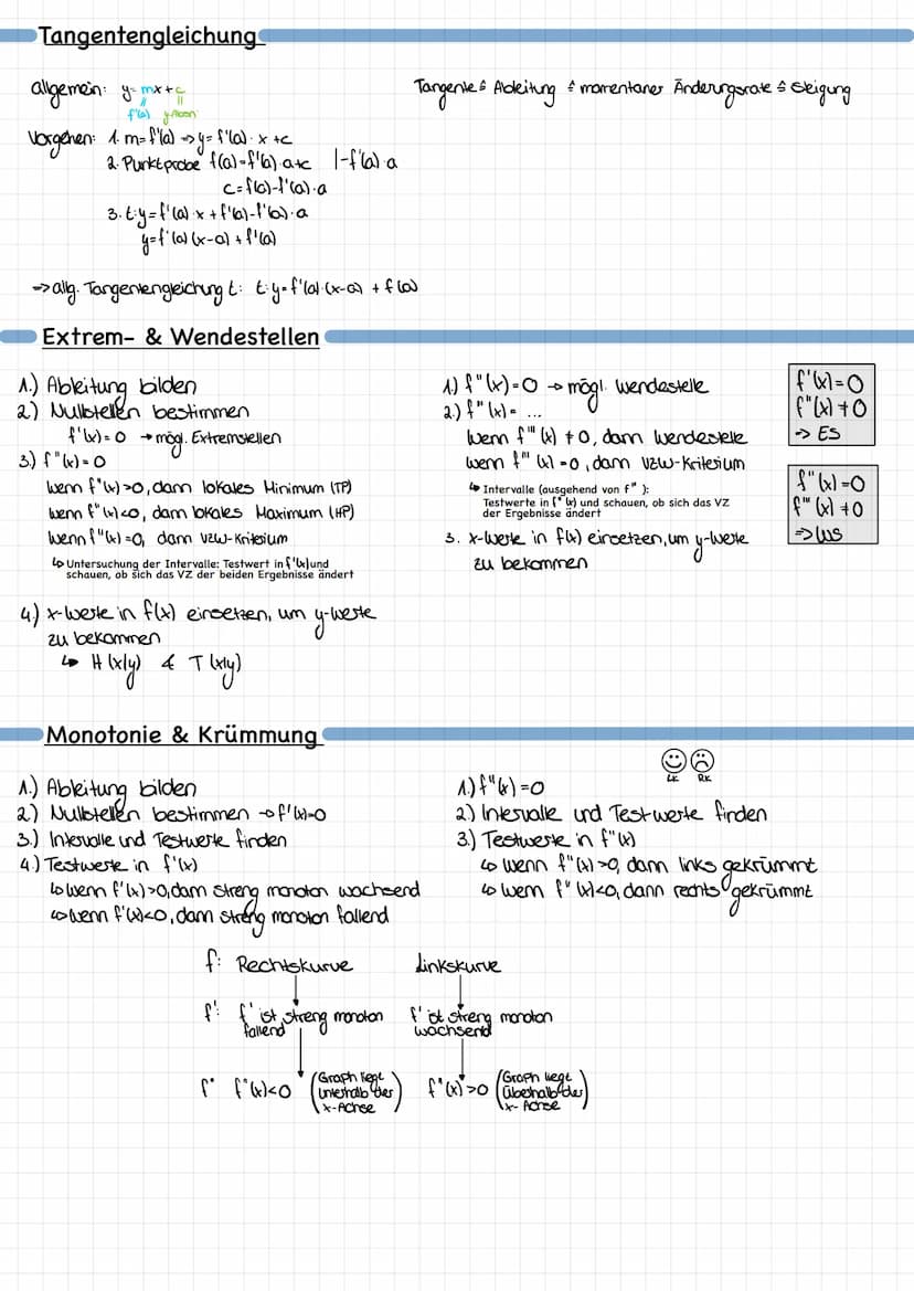 1
MATILE
sahur
I Analysis
1.1 Differenzialrechnung
1.2 Exponentialfunktion
1.3 Integralrechnung
I Geometrie
2.1 Vektoren
2.2 Geraden
==
2.3 