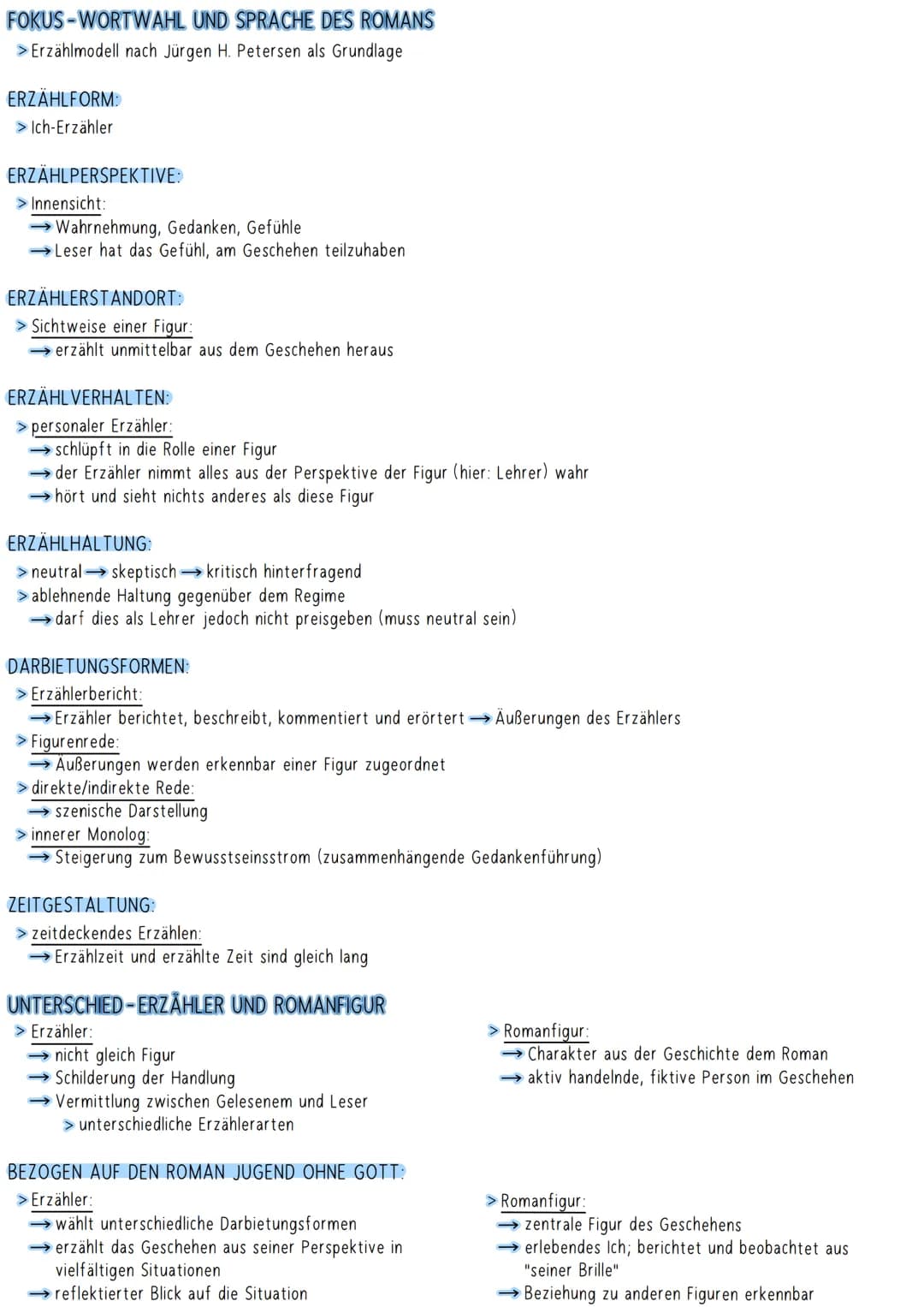 ÖDÖN VON HORVATH-JUGEND OHNE GOTT
> religiöser, sozialkritischer Detektivroman (1937) in der NS-Zeit
> handelt vom Alltag eines Geschichtsle
