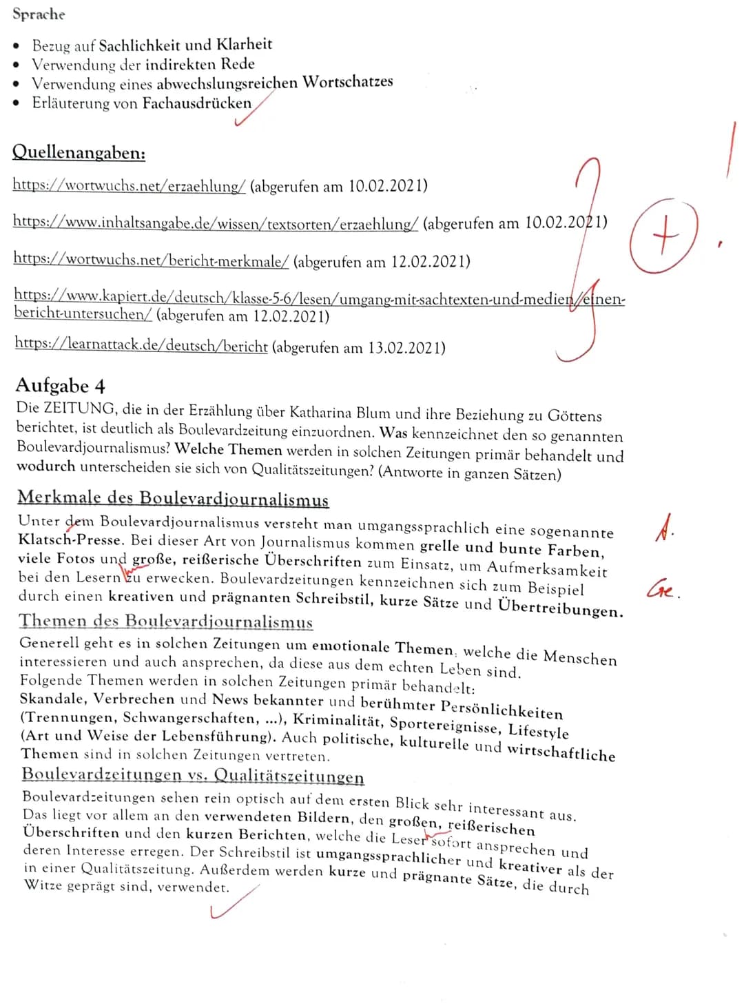 Jehr gut
Aufgabe 1
Schau dir die folgende Doku über Heinrich Böll an und notiere 15-20 Punkte, von denen du
denkst, dass man sie über Heinri
