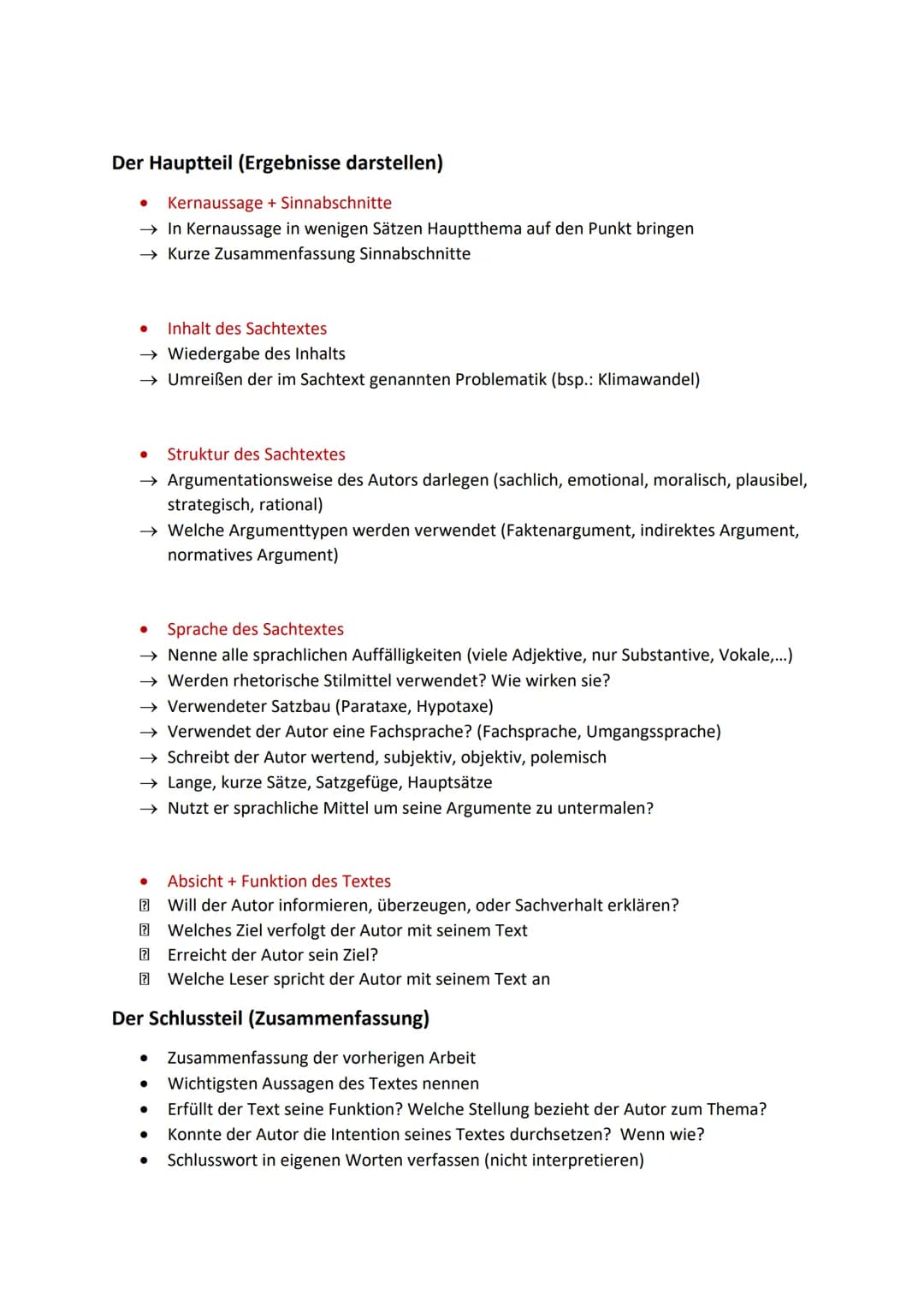 Sachtextanalyse
Allgemeine Informationen
Sachtexte informieren den Leser, kommentieren einen Beitrag oder wollen deine
Meinung beeinflussen
