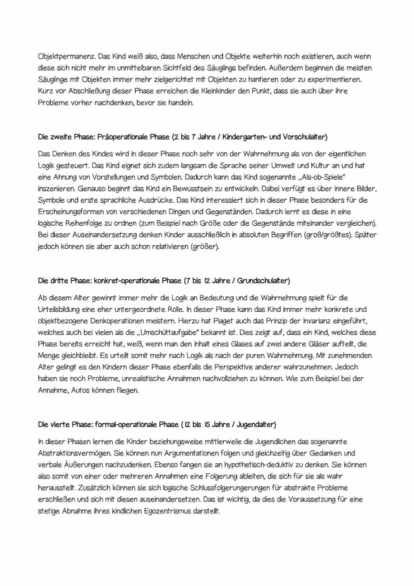 Säugling möchte den Gegenstand
ergreifen
Assimilation
Schemata des Greifens
wird entdeckt und modifiziert
Objekt kann jetzt ergriffen/
anges
