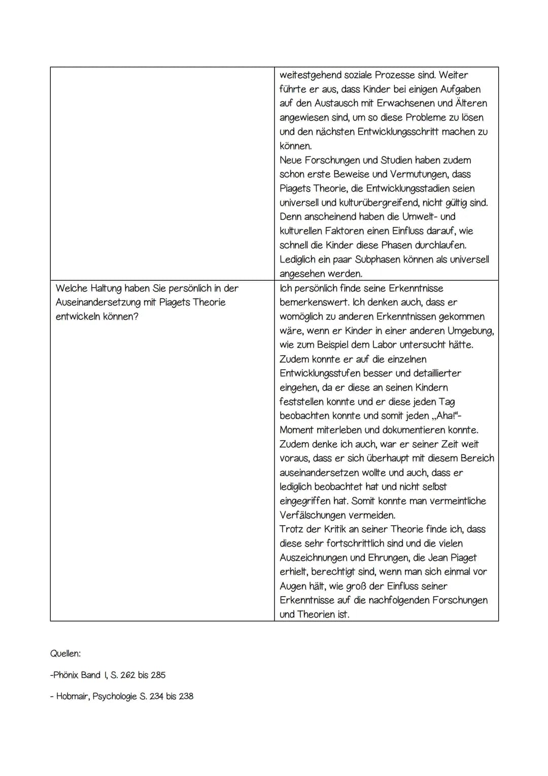 Säugling möchte den Gegenstand
ergreifen
Assimilation
Schemata des Greifens
wird entdeckt und modifiziert
Objekt kann jetzt ergriffen/
anges