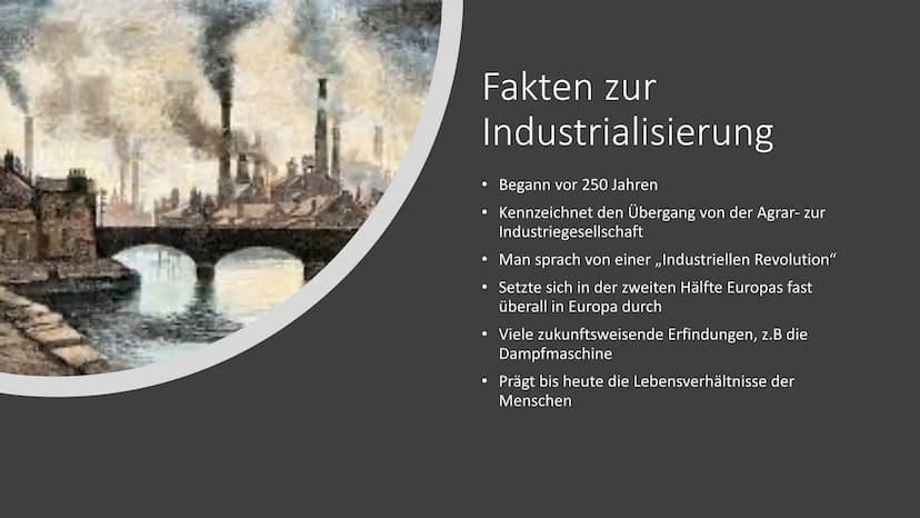 Industrialisierung
Von Finn, Tobias, Felix, Maxima & Lena Inhaltsverzeichnis
00
K14
●
●
●
Fakten zur Industrialisierung
Industrialisierung
S