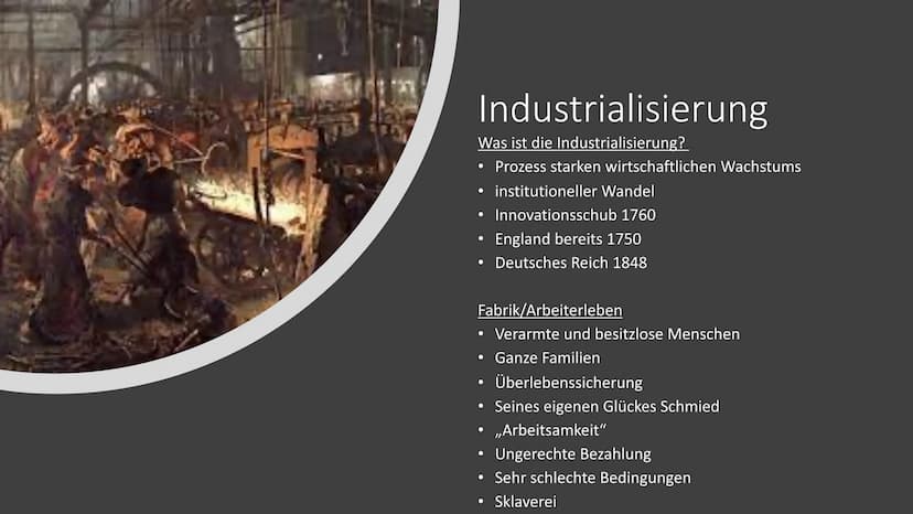 Industrialisierung
Von Finn, Tobias, Felix, Maxima & Lena Inhaltsverzeichnis
00
K14
●
●
●
Fakten zur Industrialisierung
Industrialisierung
S