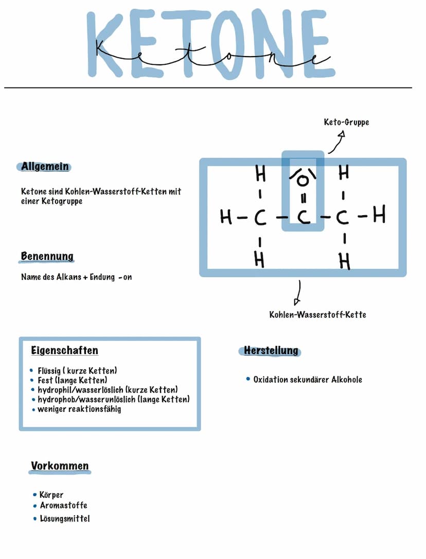 H₂O
Stoffklassen
Chemie
X
Übersicht Teil 1 ALKANE
Allgemein
Alkane sind Kohlen-Wasserstoff-Ketten mit
Einfachbindungen
Summenformel: CnH₂n+2