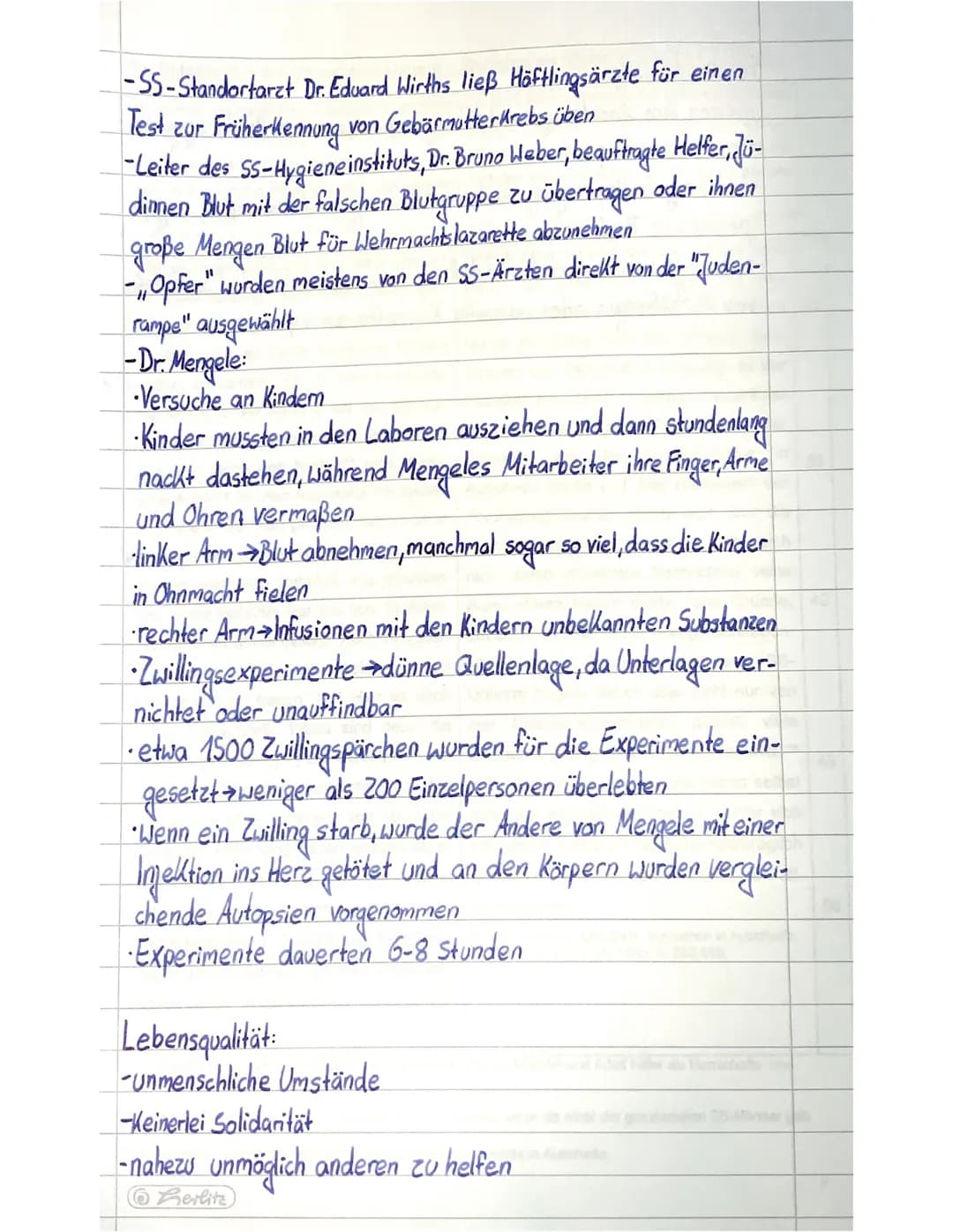 28.02.2019
Von der Verfolgung zum Massenmord-am Beispiel von Auschwitz.
Aufgabe:
Recherchiere im Internet zu den folgenden Punkten über den 