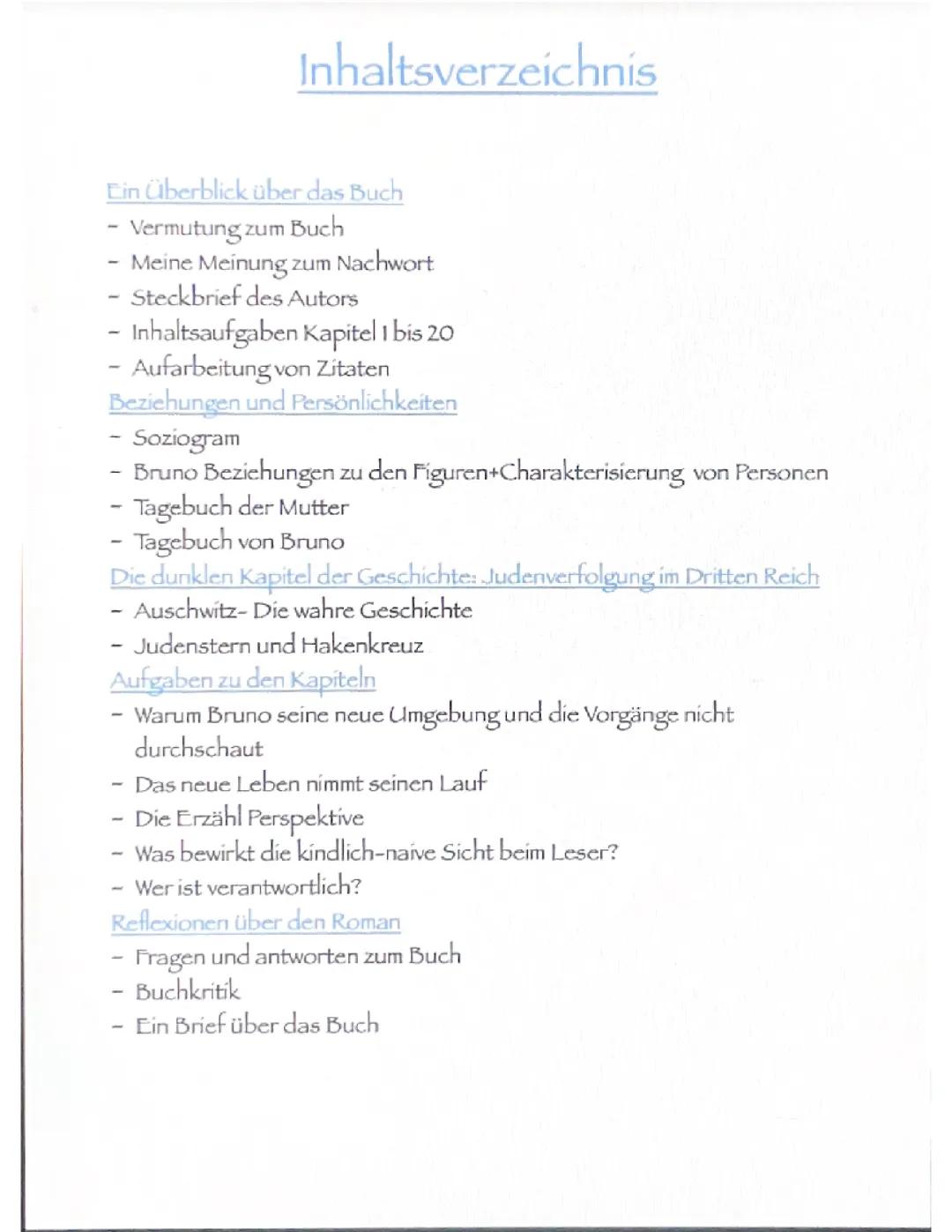 Der Junge in gestreiften Pyjama (Teil 1)